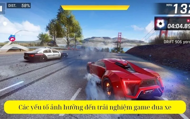 Các yếu tố ảnh hưởng đến trải nghiệm game đua xe