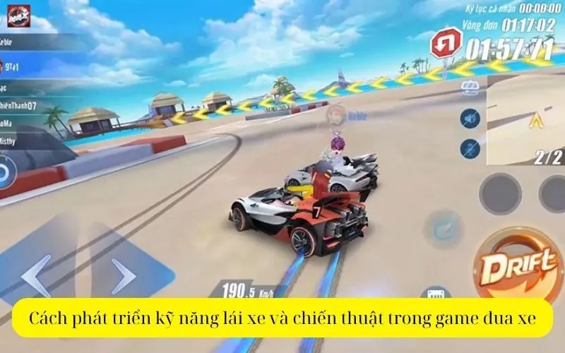 Cách phát triển kỹ năng lái xe và chiến thuật trong game đua xe