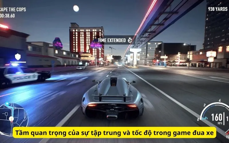 Tầm quan trọng của sự tập trung và tốc độ trong game đua xe