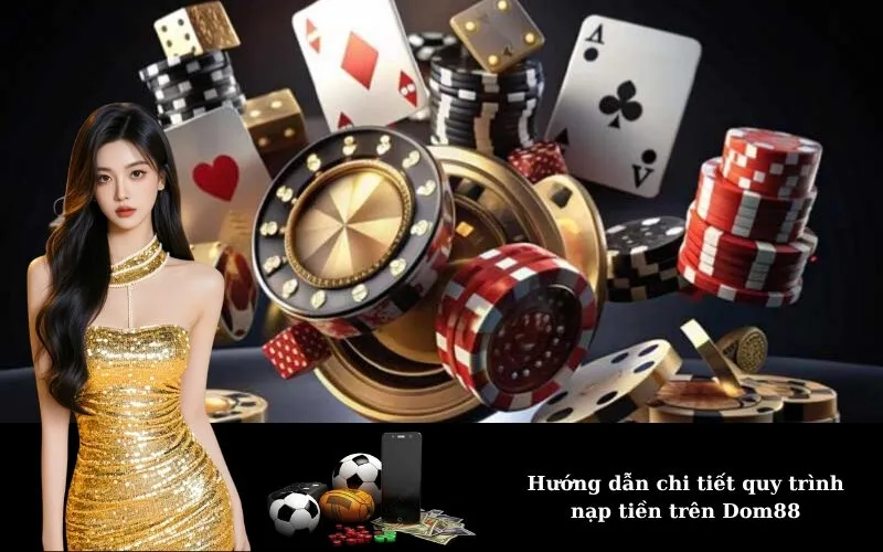 Hướng dẫn chi tiết quy trình nạp tiền trên Dom88