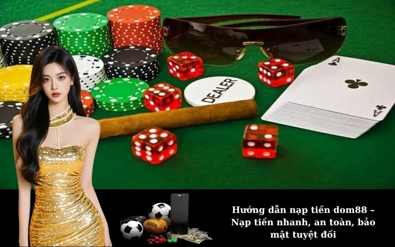 Hướng dẫn nạp tiền dom88 – Nạp tiền nhanh, an toàn, bảo mật tuyệt đối
