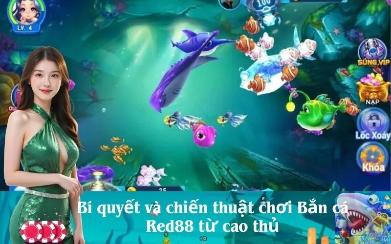 Bí quyết và chiến thuật chơi Bắn cá Red88 từ cao thủ