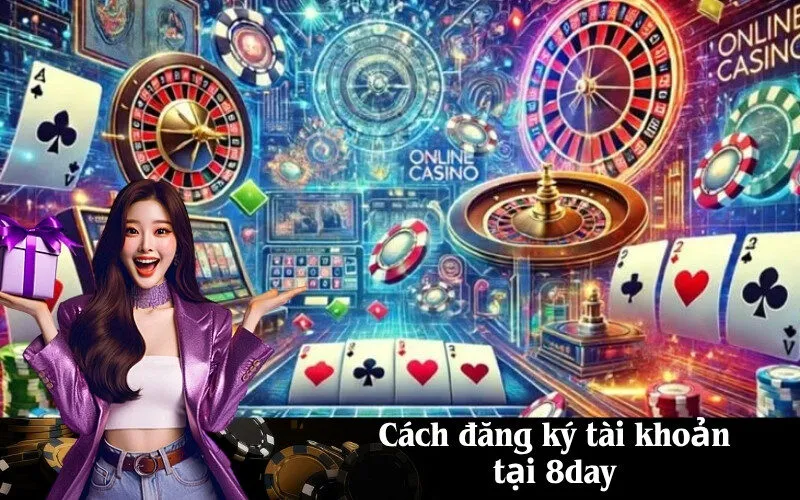 Cách đăng ký tài khoản tại 8day