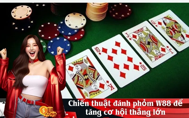 Chiến thuật đánh phỏm W88 để tăng cơ hội thắng lớn