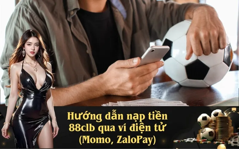 Hướng dẫn nạp tiền 88clb qua ví điện tử (Momo, ZaloPay)