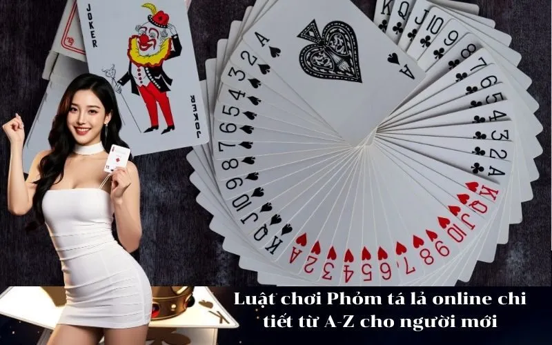 Luật chơi Phỏm tá lả online chi tiết từ A-Z cho người mới