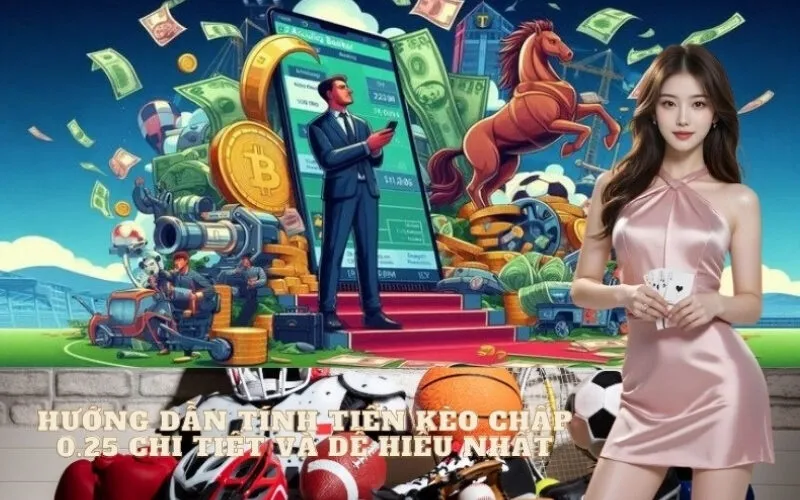 Hướng Dẫn Tính Tiền Kèo Chấp 0.25 Chi Tiết Và Dễ Hiểu Nhất